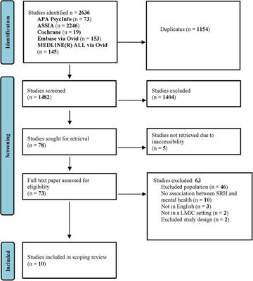 Sexual, reproductive and mental health among young men (10–24) in low-and-middle income countries: a scoping review